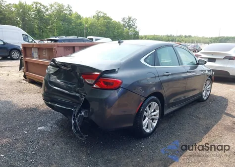 2015 Chrysler 200 Limited из США, поврежденный, VIN 1C3CCCABXFN750530